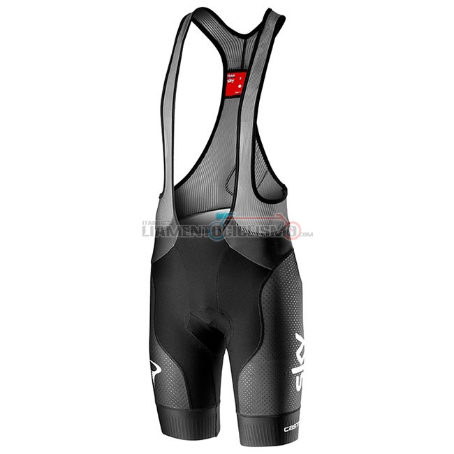 Abbigliamento Ciclismo Sky Aero Manica Corta 2019 Nero Blu